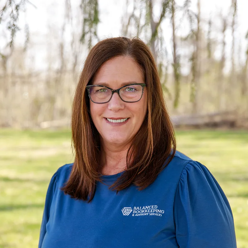 Headshot of Balanced Bookkeeping founder & CEO Staci Baker