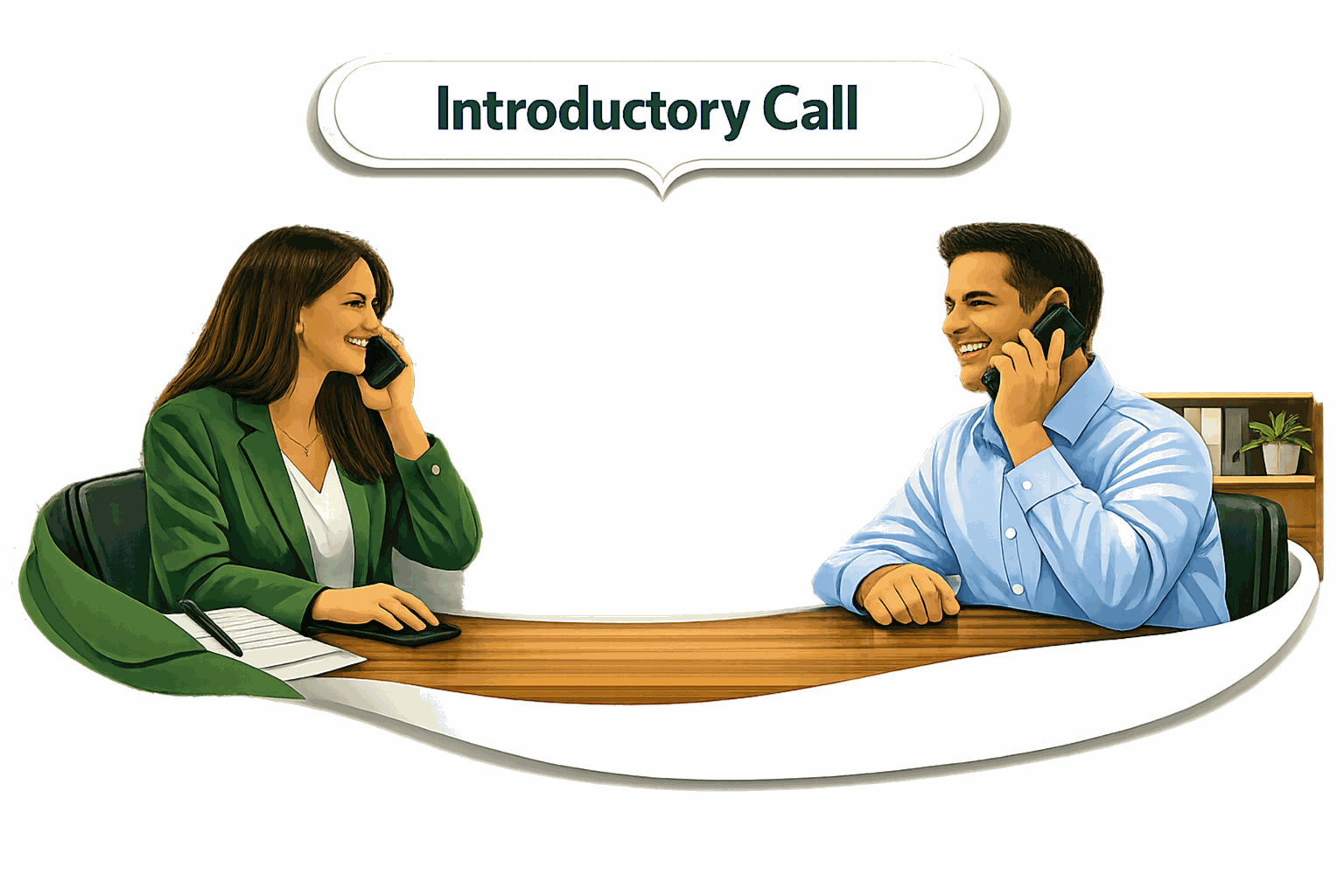 Loop of 3 images illustrating the process Balanced Bookkeeping uses with new clients